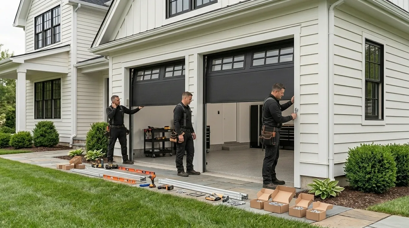 Installing a New Garage Door in Blowing Rock, NC in Boone