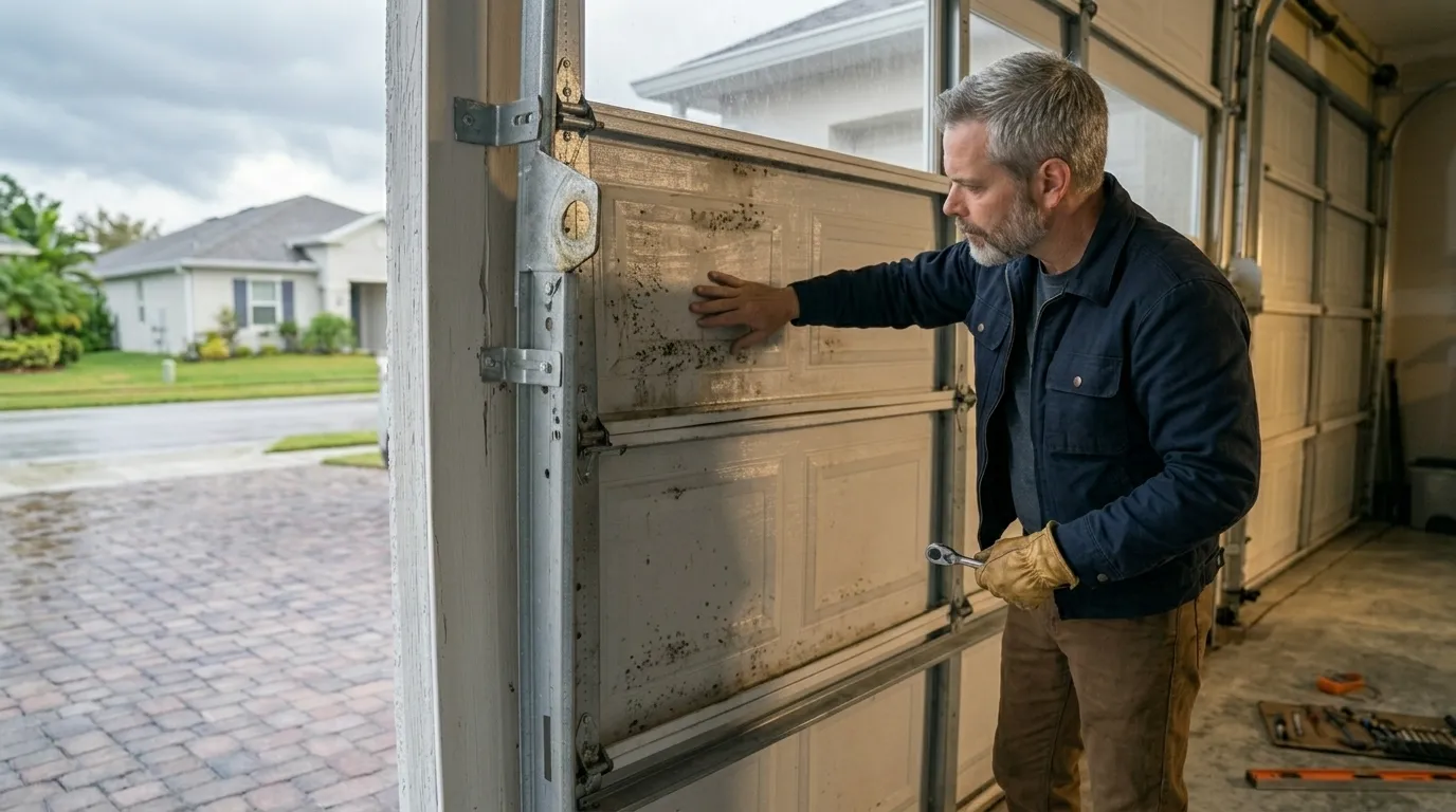Panel Replacement for Jefferson's 1970s Garage Doors in Boone